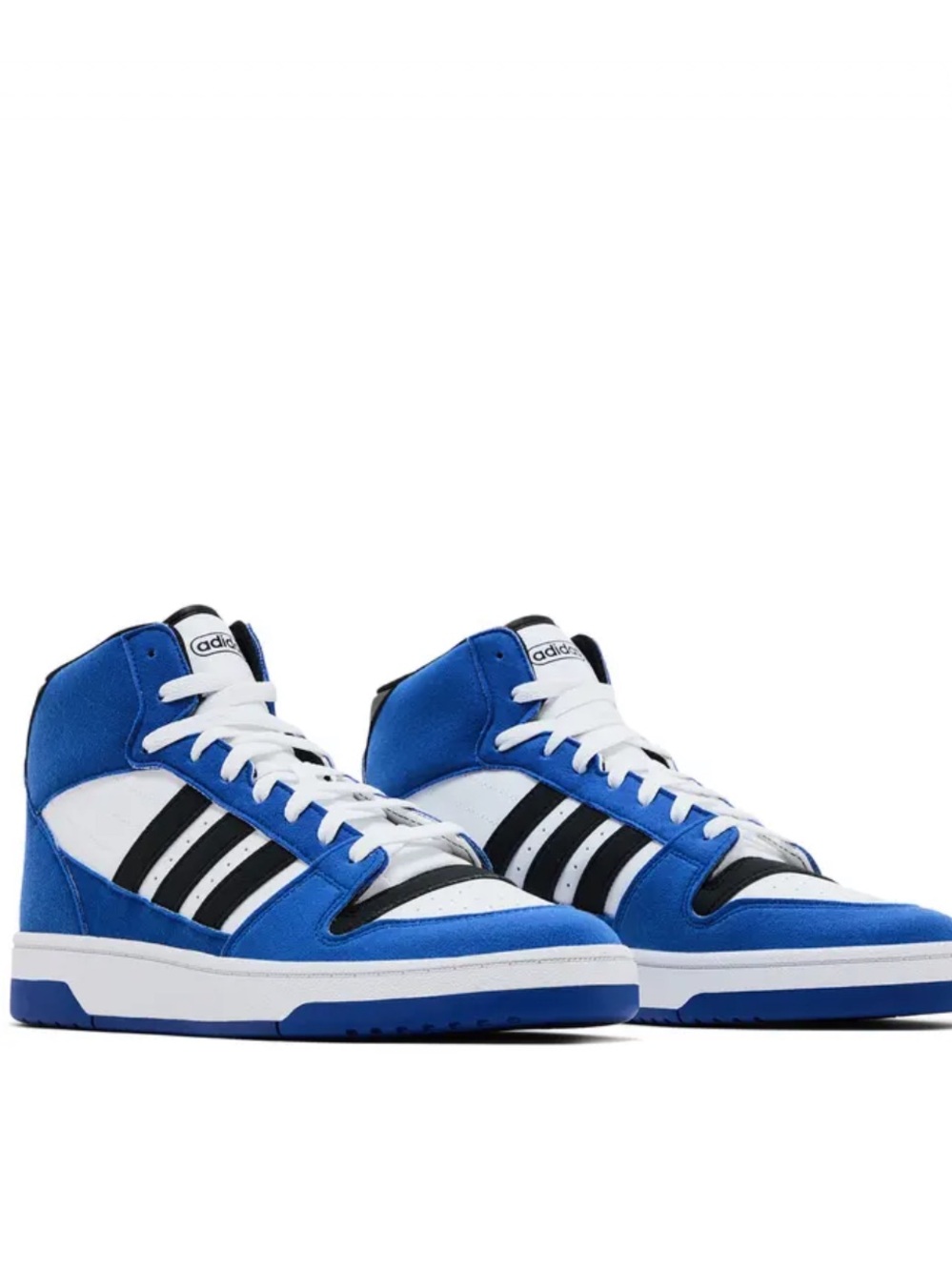 adidas Mid-Top Sneakers - Royal Blue/Black/White